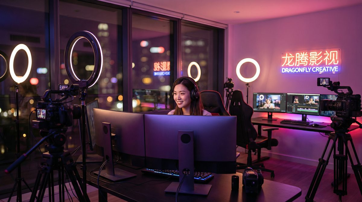 海角社区影视传媒视频制作现场